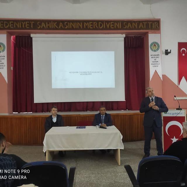 Nevşehir'de Mesleki ve Teknik Eğitim Politikası Konferansı Gerçekleşti