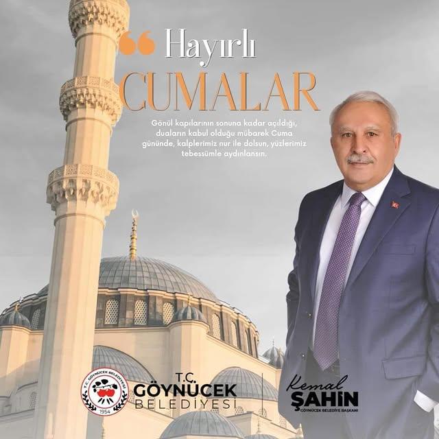 Göynücek Belediye Başkanı'ndan Sevgi ve Huzur Dolu Cuma Mesajı