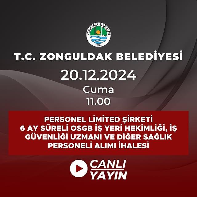 Personel Limited Şirketi İş Güvenliği Alanında Personel Alımı İçin İhale Düzenliyor