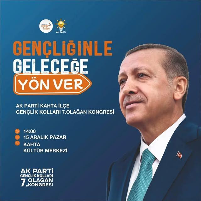 Ak Parti Kahta 7. Olağan Gençlik Kolları Kongresi