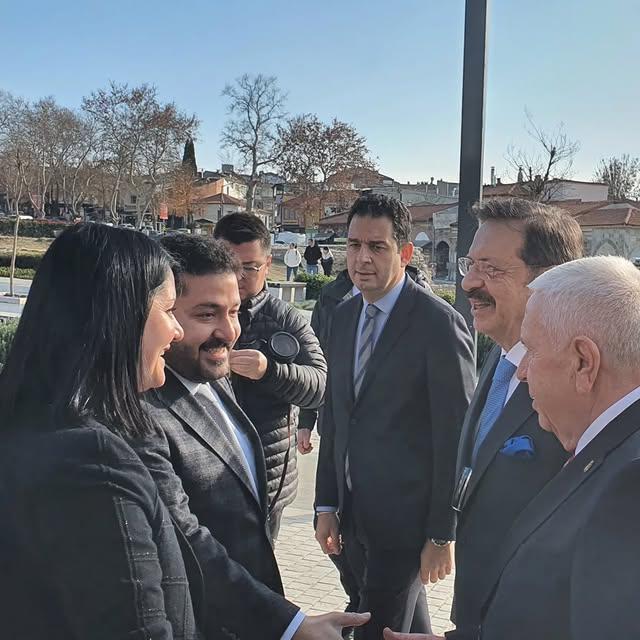 TOBB Başkanı Rıfat Hisarcıklıoğlu Edirne'ye Ziyaret Gerçekleştirdi