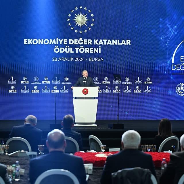 BTSO, Ekonomiye Değer Katanlar Ödül Töreni'ni düzenledi