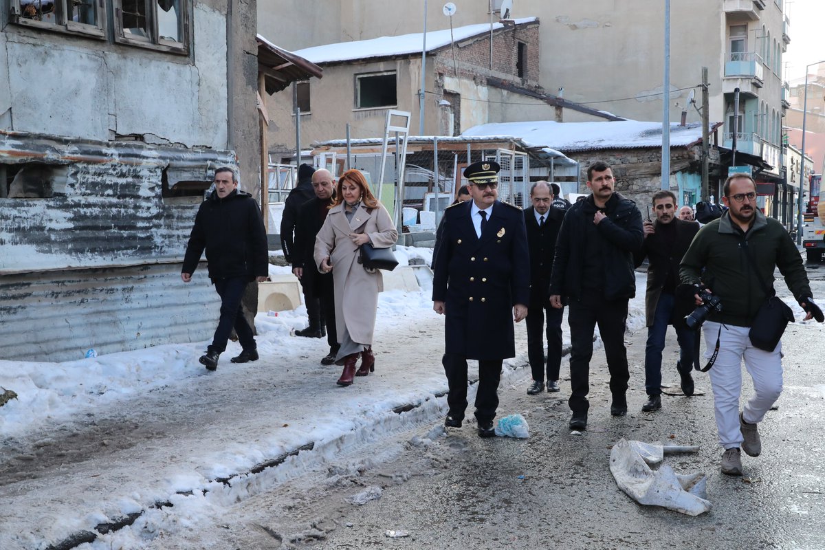 Erzurum İl Emniyet Müdürlüğü, yangın güvenliği tedbirlerini denetledi