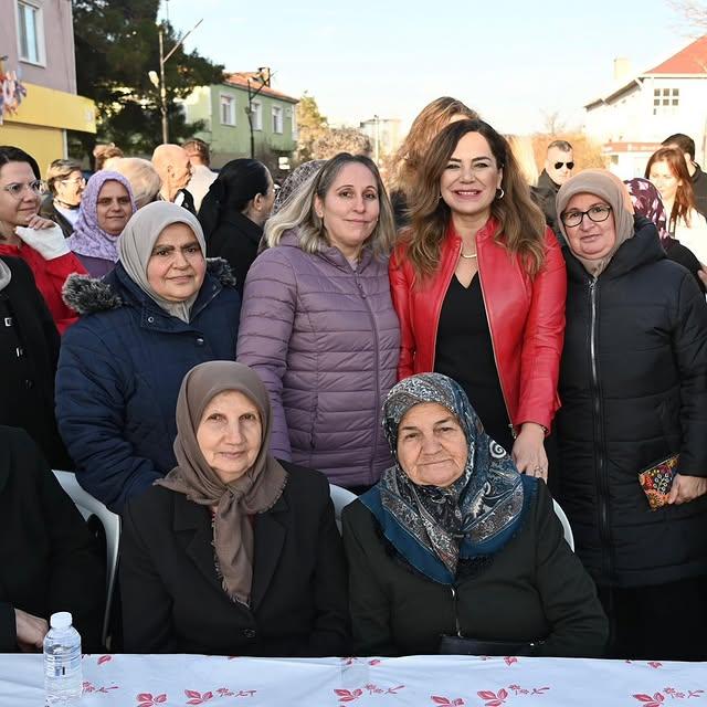 Tekirdağ Büyükşehir Belediye Başkanı Dr. Candan Yüceer, Üsküp Beldesi'ni Ziyaret Etti