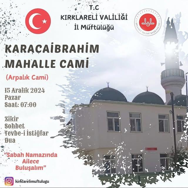 15 Aralık’ta Sabah Namazı İçin Toplanıyoruz