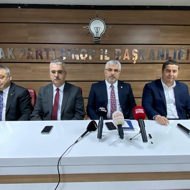 AK Parti Sinop İl Başkanlığı Temayül Yoklamasını Gerçekleştirdi