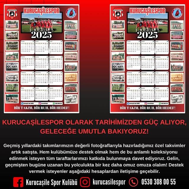 Geçmişi Yansıtan Özel Takvimler Kurucaşile Spor Kulübü'nün Hazinesini Ortaya Koyuyor