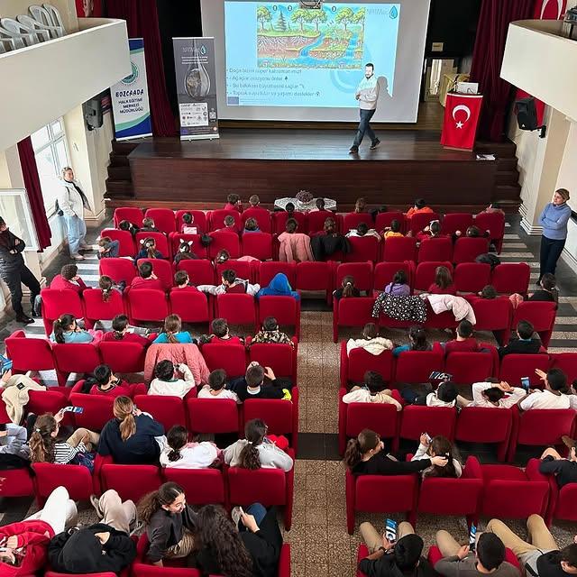 Bozcaada'da Su Tasarrufu ve Koruma Semineri Gerçekleştirildi