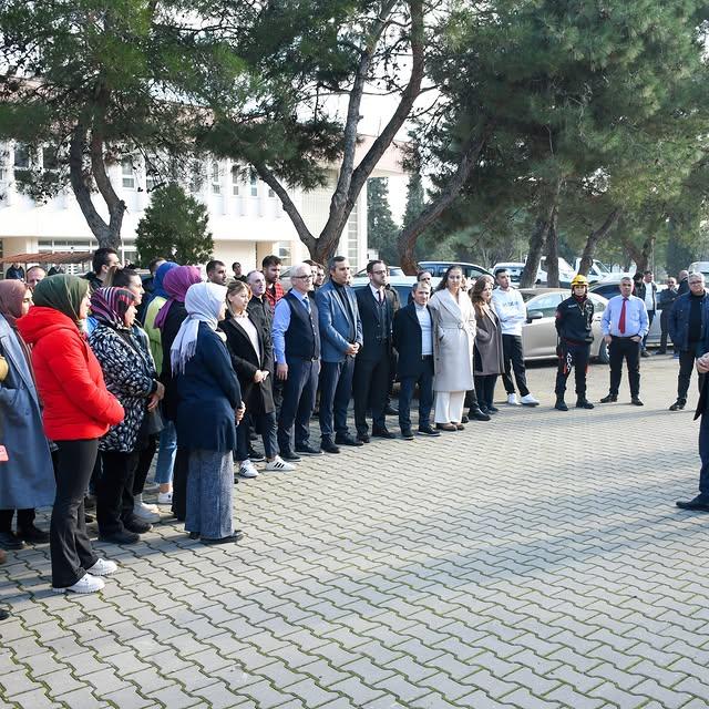 Tatbikat kapsamında Balıkesir'de duman ve panik anları yaşandı