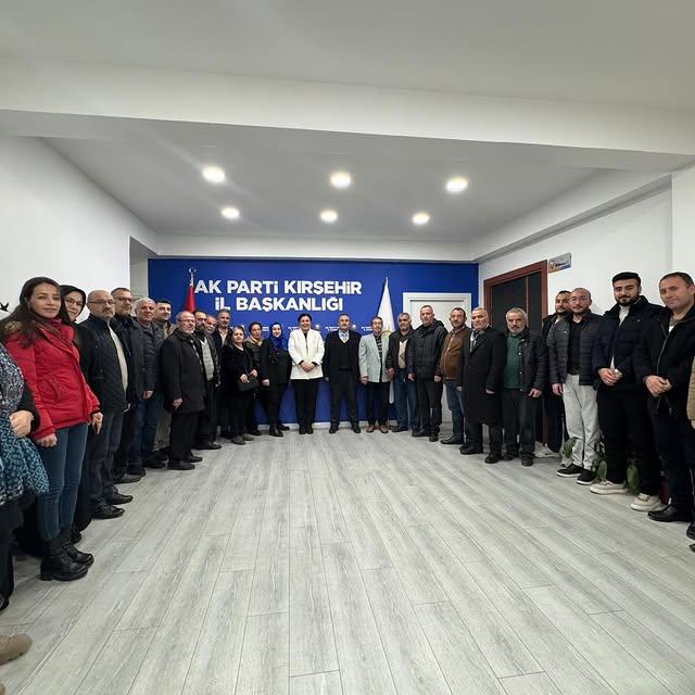 AK Parti Kırşehir İl Başkanlığı, İl Kongresi Öncesi İstişare Toplantısı Düzenledi