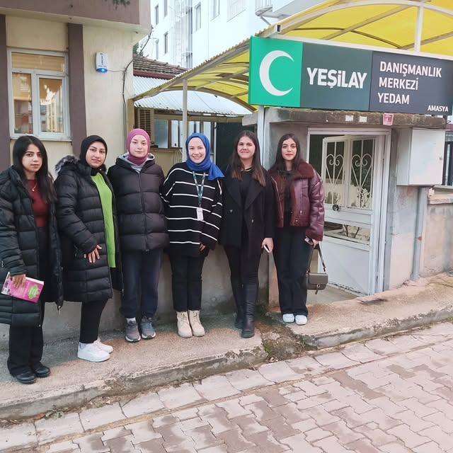 Amasya Üniversitesi Eğitim Fakültesi öğrencileri, YEDAM'ı ziyaret etti