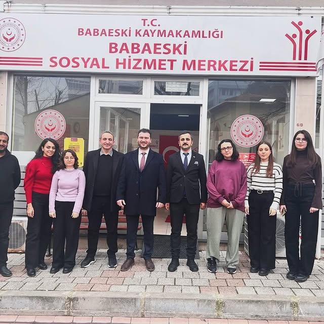 Babaeski Belediye Başkanı Dr. Fırat Yayla, Babaeski Sosyal Hizmet Merkezi'ni Ziyaret Etti