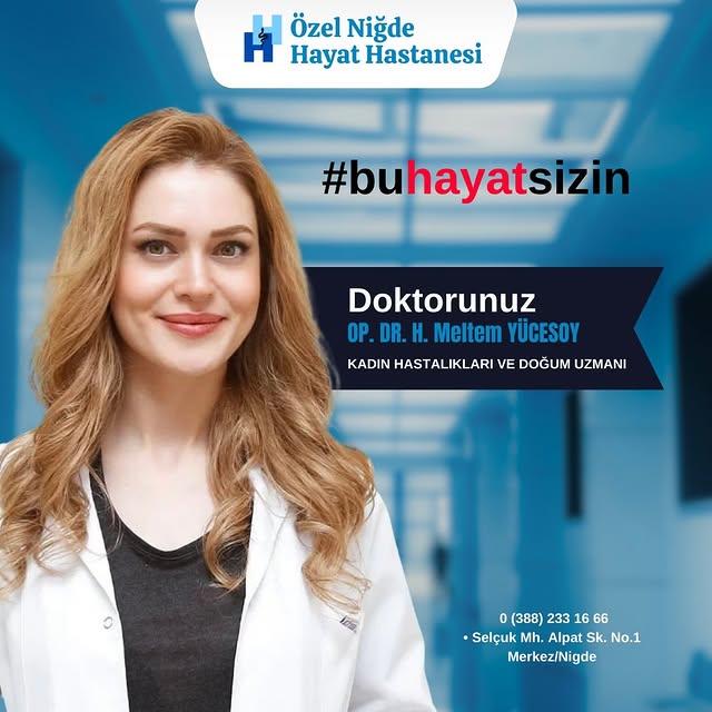 Niğde Özel Hayat Hastanesi Kadın Sağlığına Yönelik Uzman Doktorlarla Dikkat Çekiyor