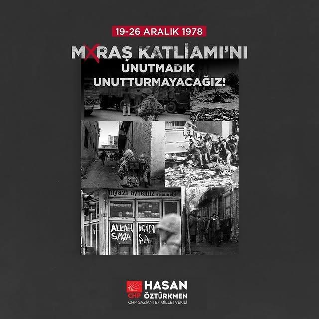 46 Yıl Önce Kahramanmaraş'ta Yaşanan Olaylar Unutulmuyor