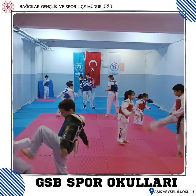 Bağcılar'da Çocuklara Taekwondo Dersleri Veriliyor