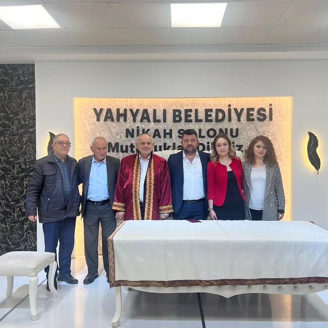 Yahyalı'da Nikah Töreni