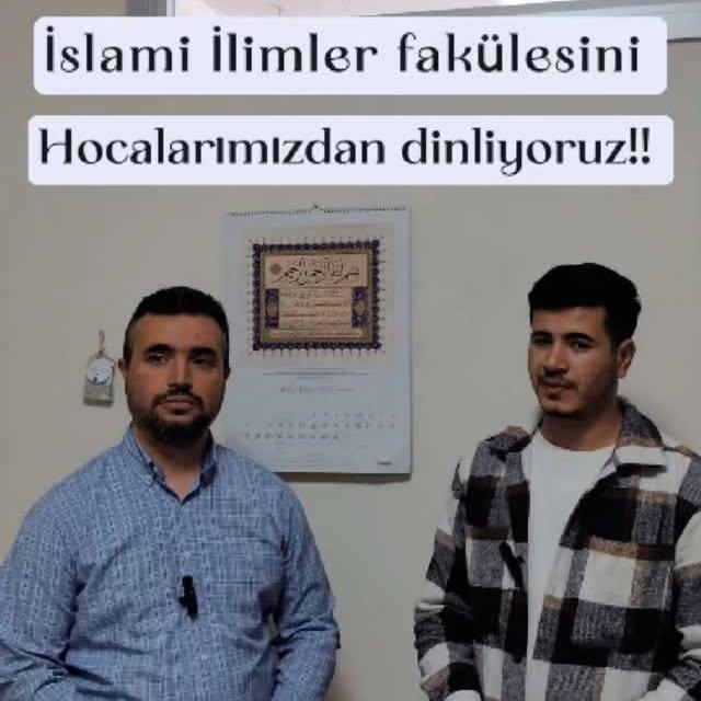 Gaziantep İslam Bilim ve Teknoloji Üniversitesi İslami İlimler Fakültesi'nin Eğitim Anlayışı ve Değerleri