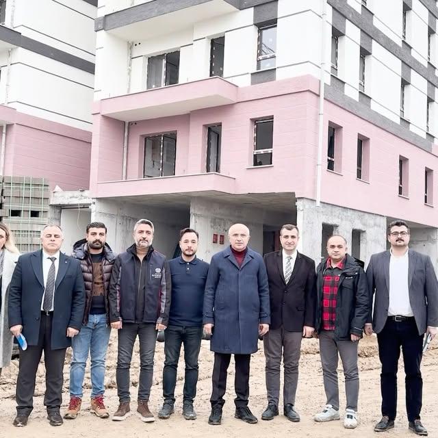 Malatya'da İnşaat Çalışmaları Hızla Devam Ediyor