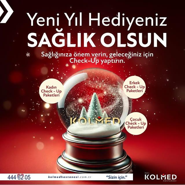 Yeni Yıla Sağlıkla Başlayın: Kolmed Hastanesi Check-Up Hizmetleri