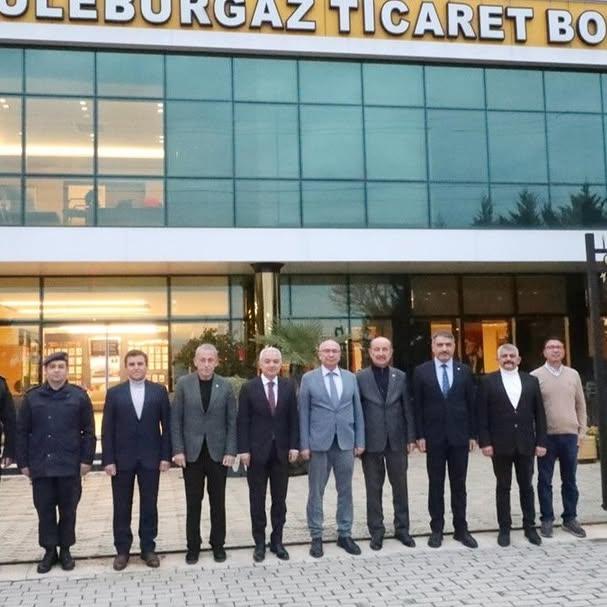 Lüleburgaz Ticaret Borsası, Önemli Bir Ziyarete Ev Sahipliği Yaptı