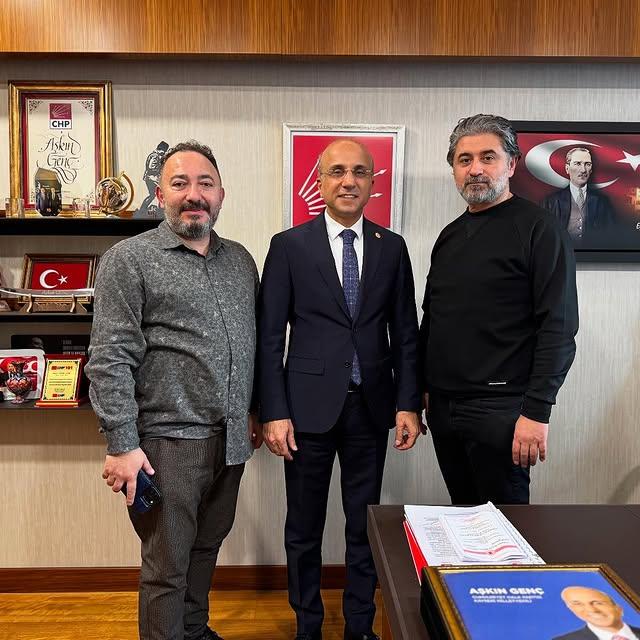 Kayseri Olay Türk TV ve İhlas Haber Ajansı Gazetecileri TBMM'yi Ziyaret Etti