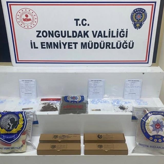 Zonguldak'ta Uyuşturucu İle Mücadele Etkin Bir Şekilde Sürüyor