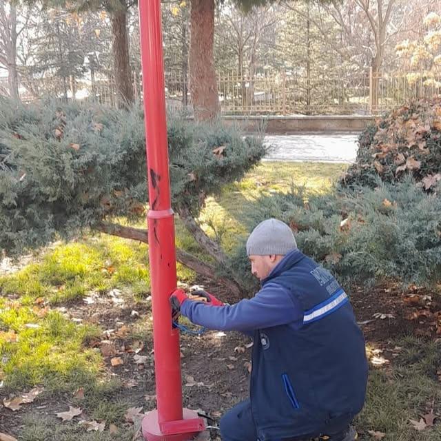 Mareşal Fevzi Çakmak Parkı'nda Bakım Çalışmaları Tamamlandı