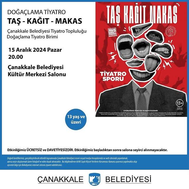 Çanakkale Belediyesi Tiyatro Topluluğu, 