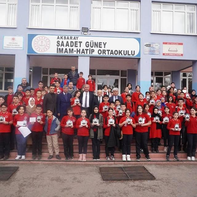 Aksaray’da ÇEDES Projesi Kapsamında Bilgi Yarışması Ödül Töreni Düzenlendi