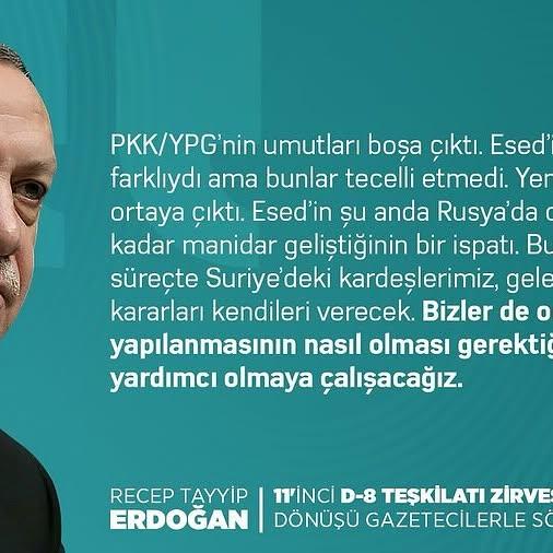 Cumhurbaşkanı Recep Tayyip Erdoğan Gündeme Dair Açıklamalarda Bulundu