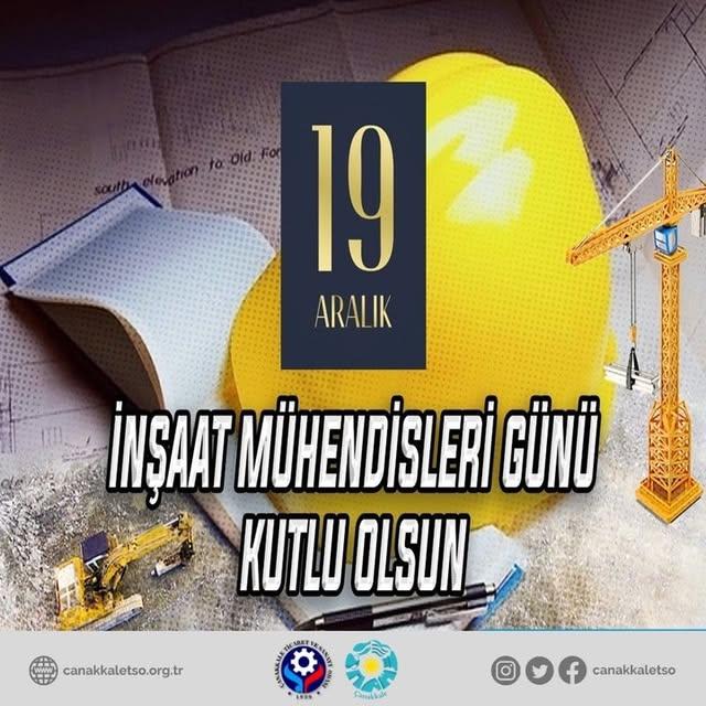 19 Aralık İnşaat Mühendisleri Günü