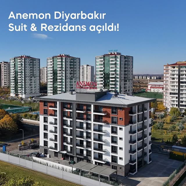 Anemon Diyarbakır Suit Rezidans Hizmete Girdi