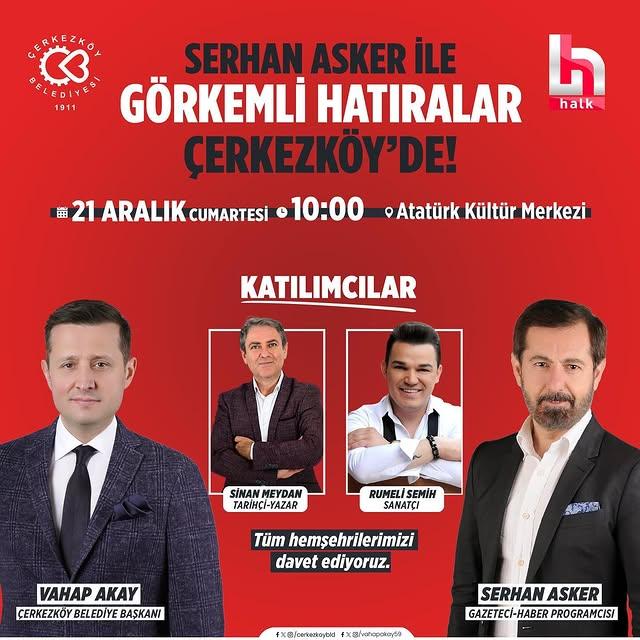 Çerkezköy’de Unutulmaz Bir Program