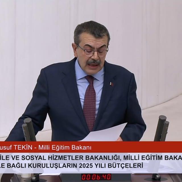 Millî Eğitim Bakanı Yusuf Tekin Türkçe'nin Önemini Vurguladı