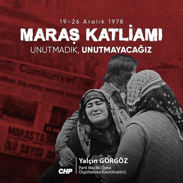 Maraş Katliamı'nın 46. Yılı Anısına Mesajlar - Kardeşlik ve Barış Vurgusu