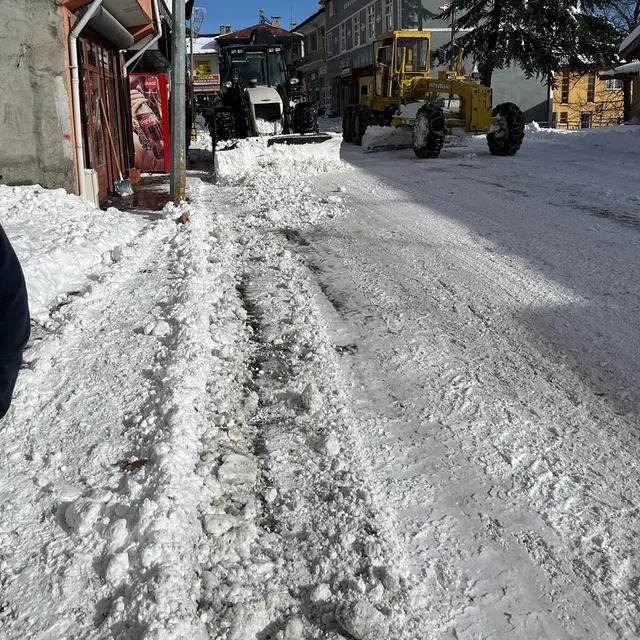 Kar Temizleme Çalışmaları Başladı