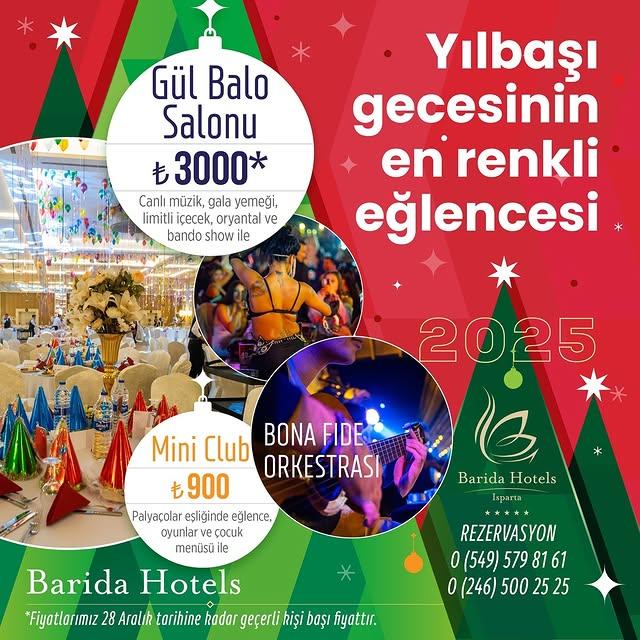 Yılbaşı Buluşması Gül Balo Salonu'nda