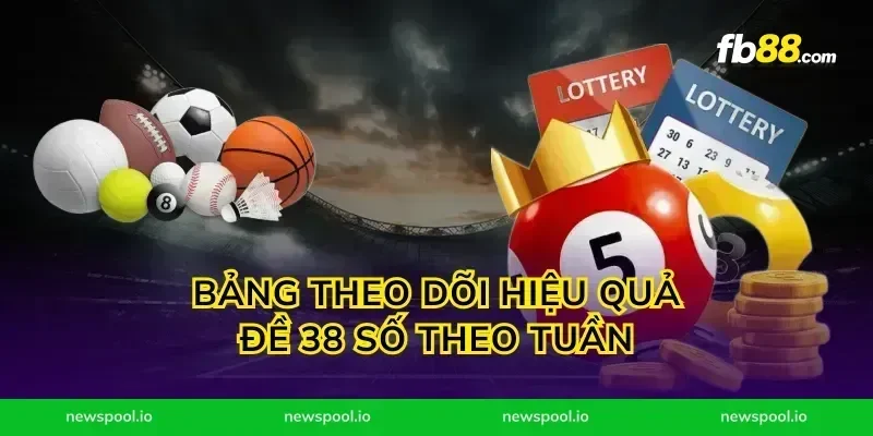Bảng theo dõi hiệu quả đề 38 số theo tuần
