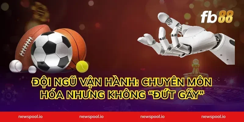 Đội ngũ vận hành: chuyên môn hóa nhưng không “đứt gãy”