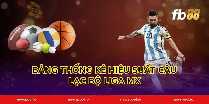Bảng Thống Kê Hiệu Suất Câu Lạc Bộ Liga MX