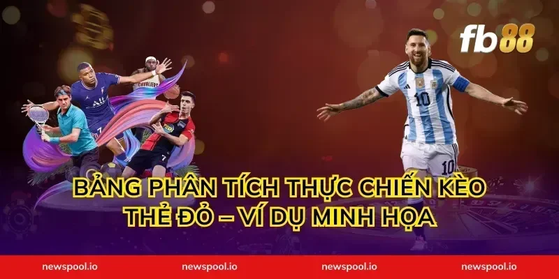 Bảng Phân Tích Thực Chiến Kèo Thẻ Đỏ – Ví Dụ Minh Họa