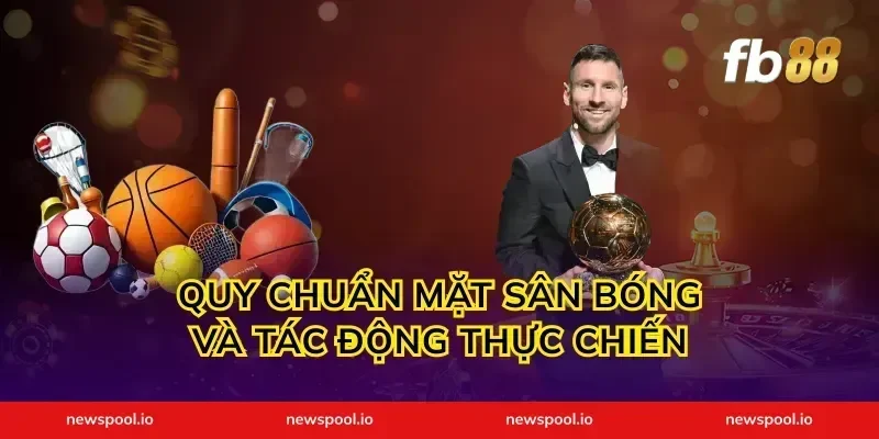 Quy chuẩn mặt sân bóng và tác động thực chiến