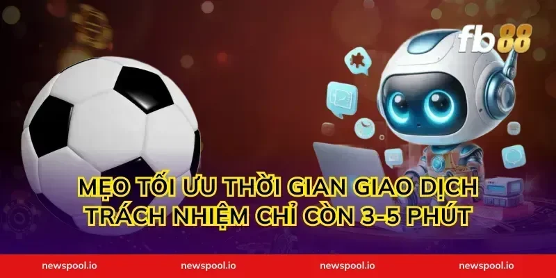 Mẹo tối ưu thời gian giao dịch trách nhiệm chỉ còn 3-5 phút